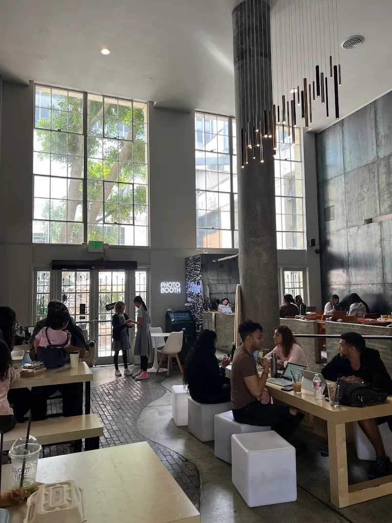 A view of the cafe from outside