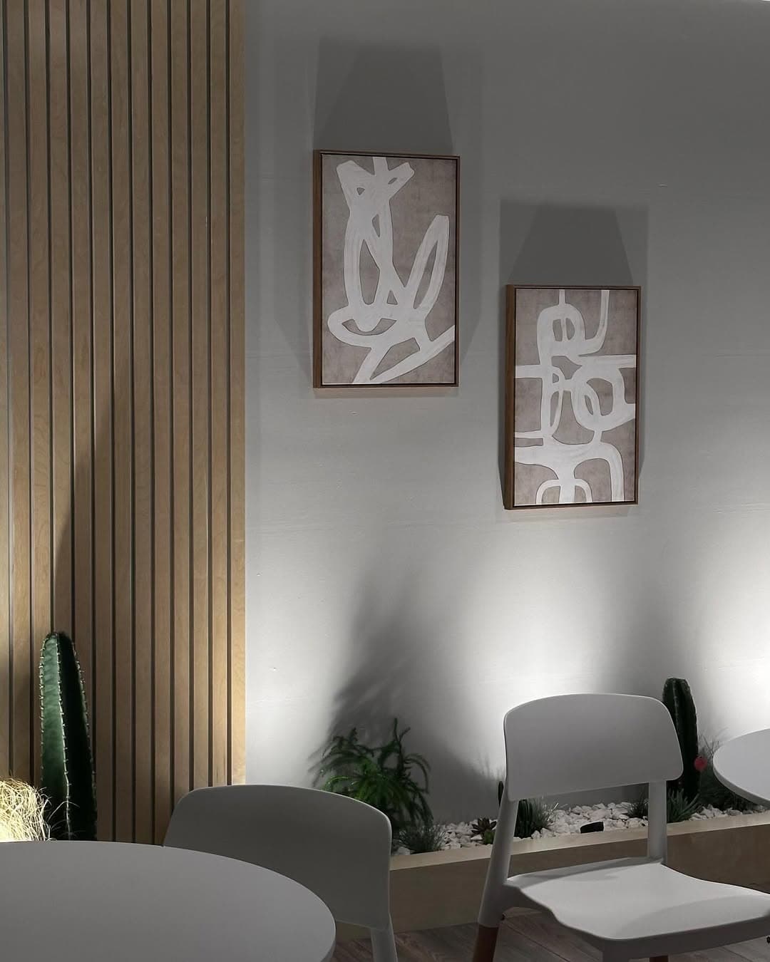 A cozy corner of the cafe